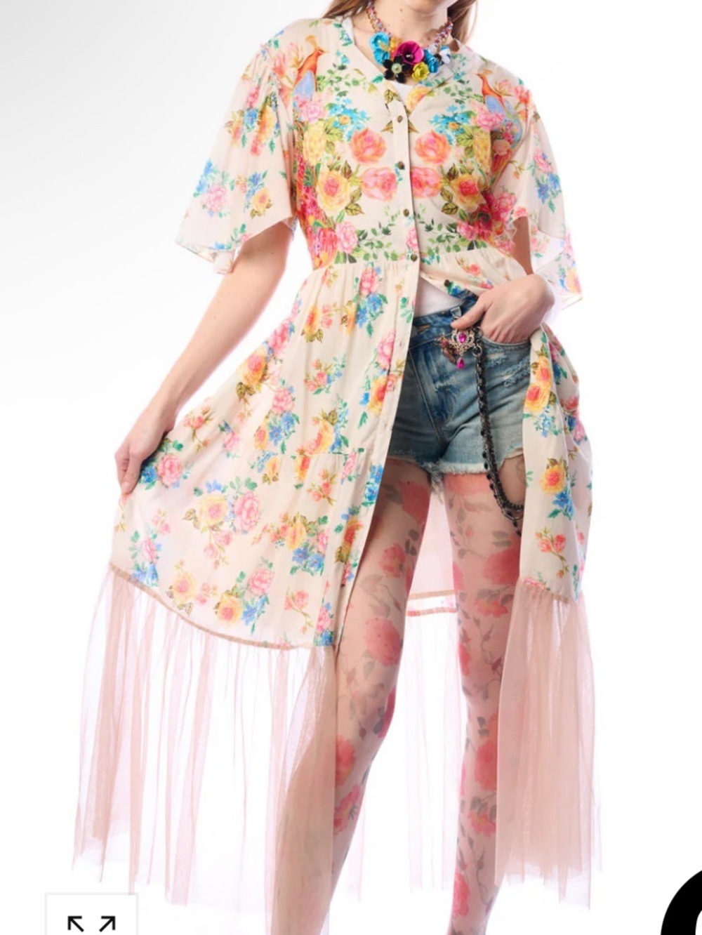 Aratta Silent Journey Earth Angels Dress NWT